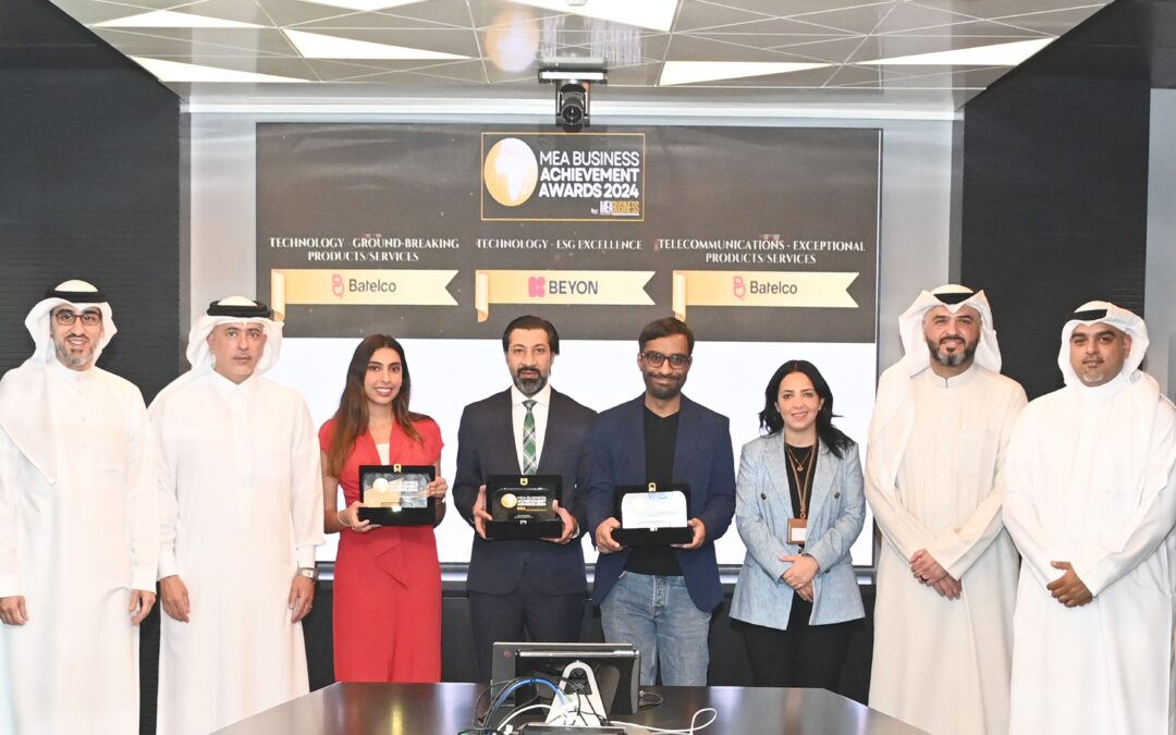 Beyon Celebrates Winning Three MEA Business Technology Achievement Awards